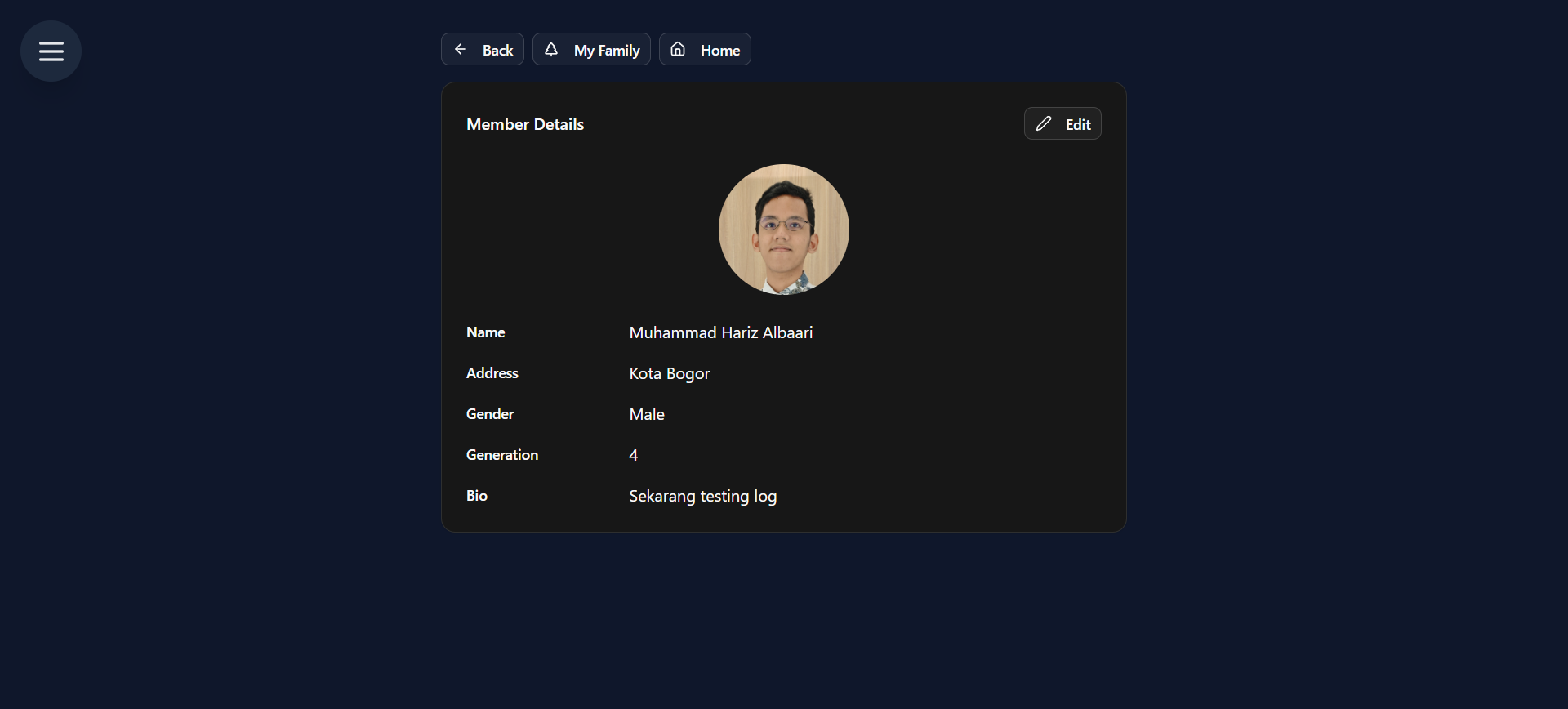 Member Page Lama
