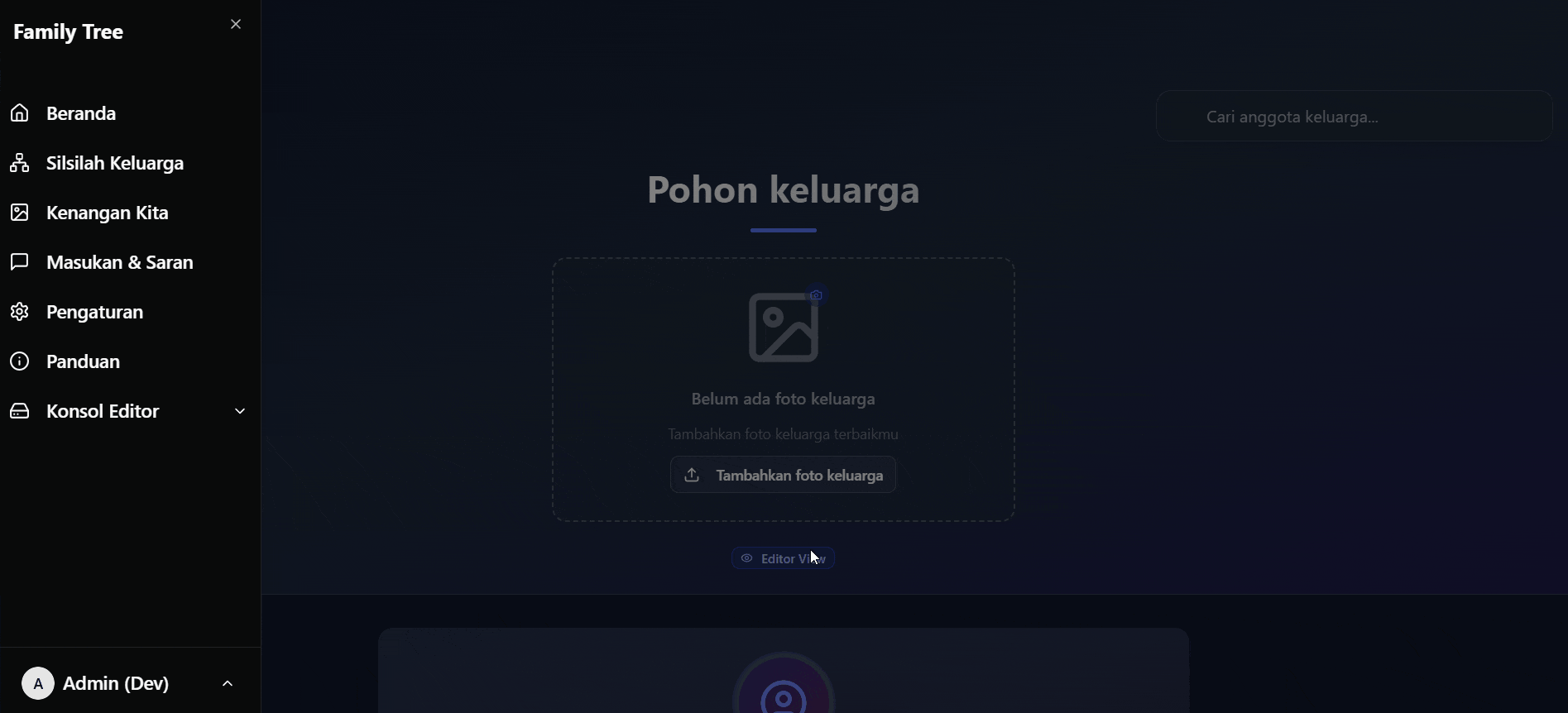 Menu Pengaturan